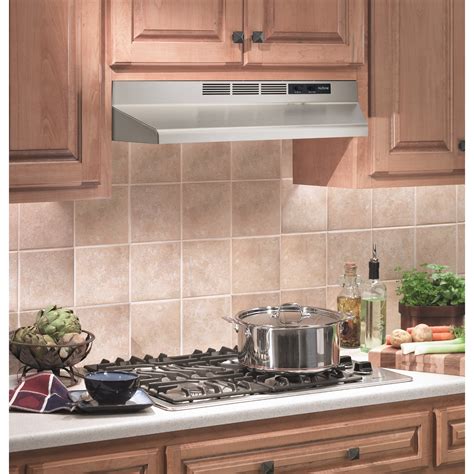 under cabinet range hood 30 stainless steel|kitchen range hoods 30' vented.